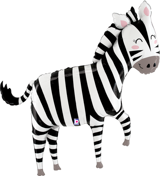 Zebra Folienballon