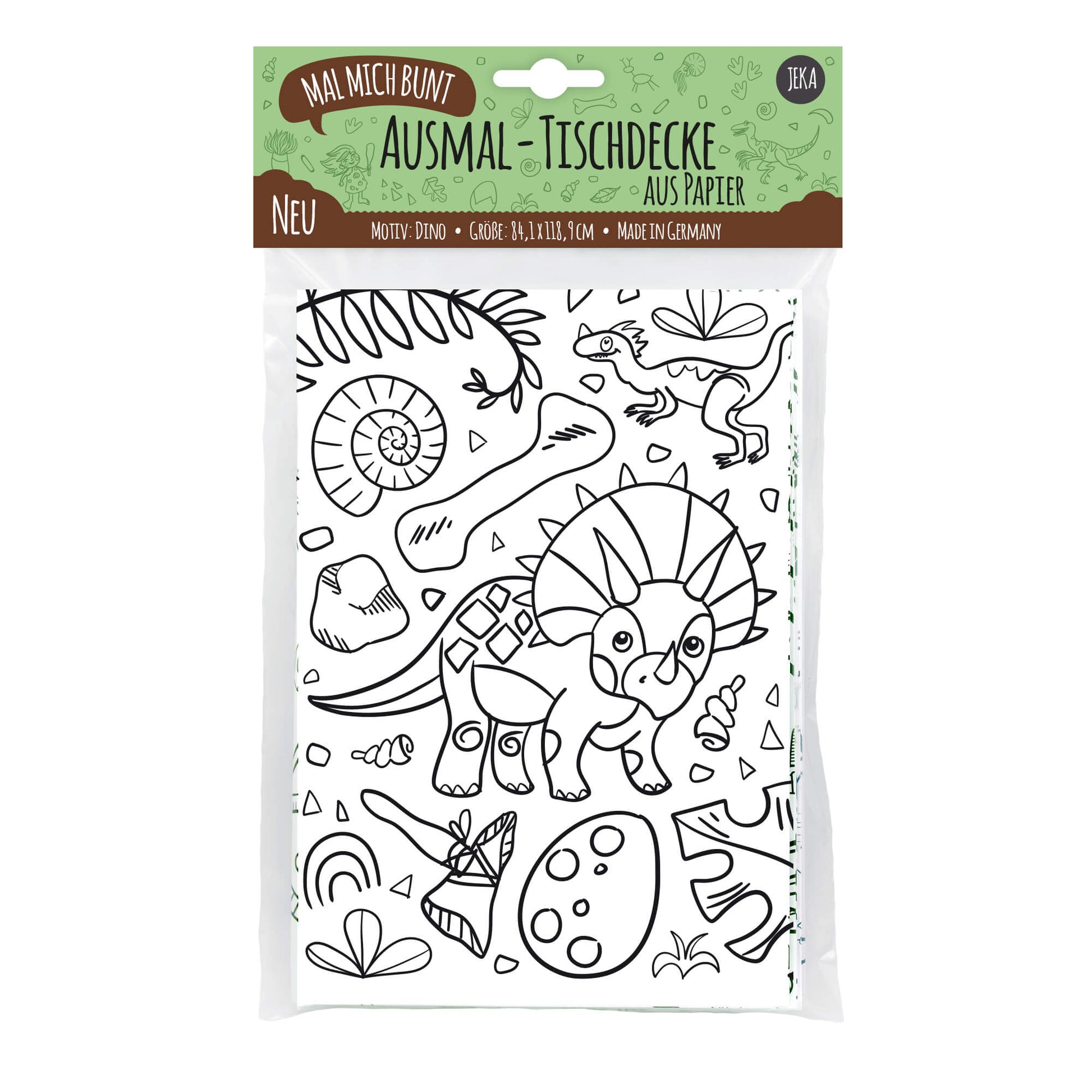 Tischdecke zum Ausmalen "Dino"