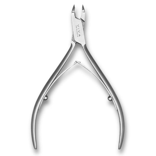 Cuticle Nipper Silver - 3mm Double Spring