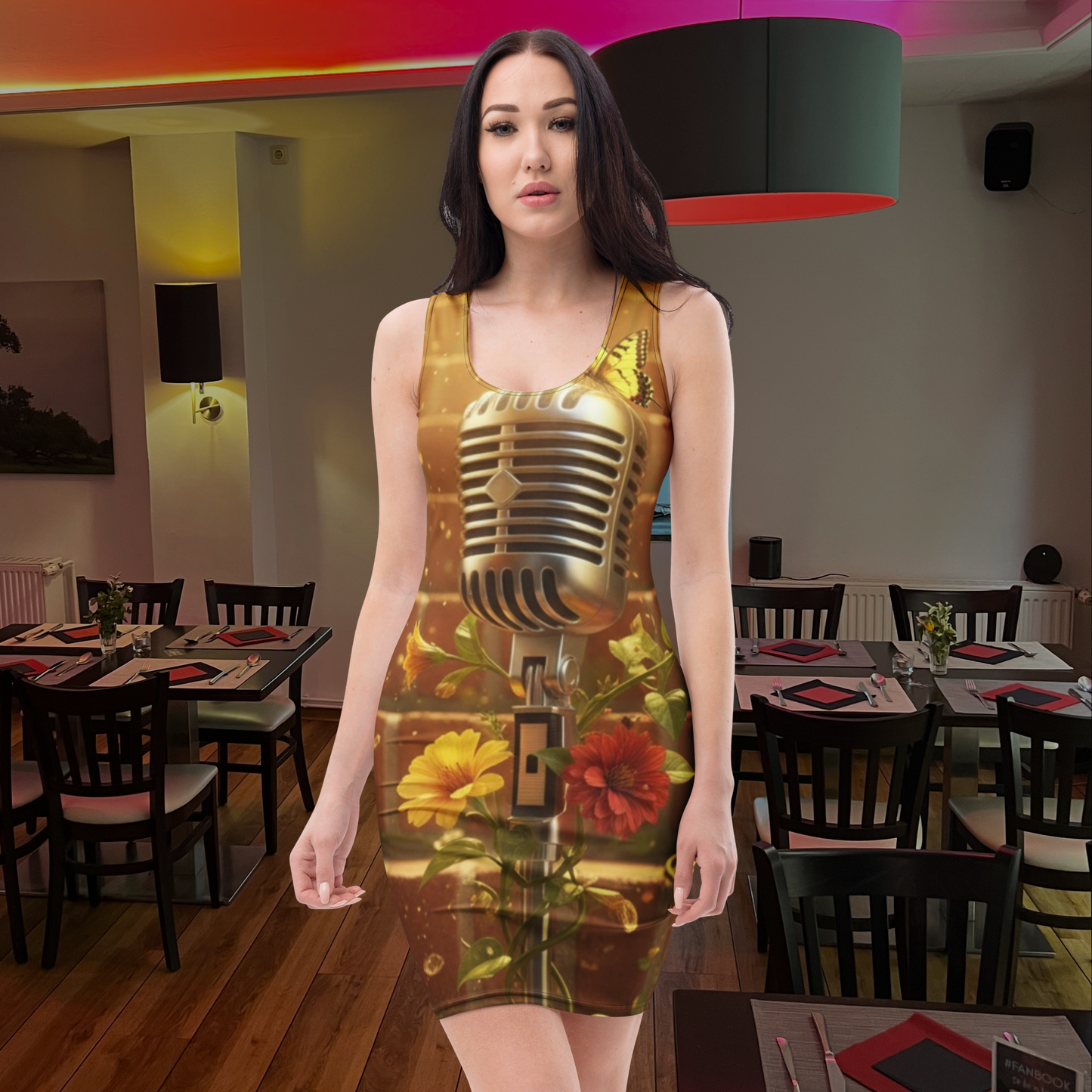 CerryLynn Dress - "Golden Seeds"