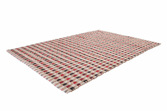 Teppich Chess 110 Natur / Creme 80cm x 150cm | Naturteppich | Flachflor