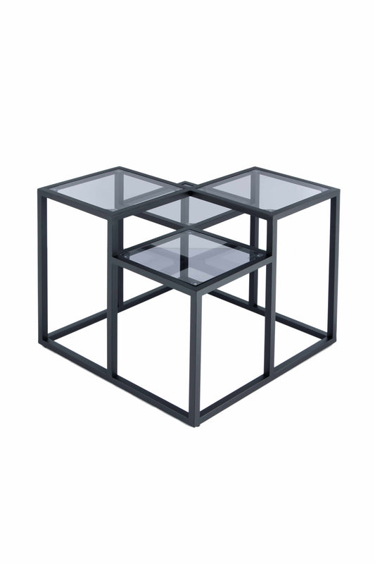 Beistelltisch Steps 625 Schwarz