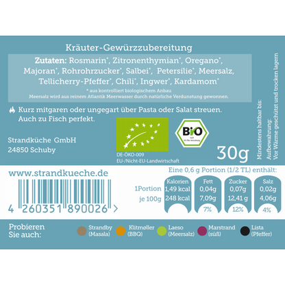 Reise-Gewürzset Basis mit 3 Gewürzmischungen