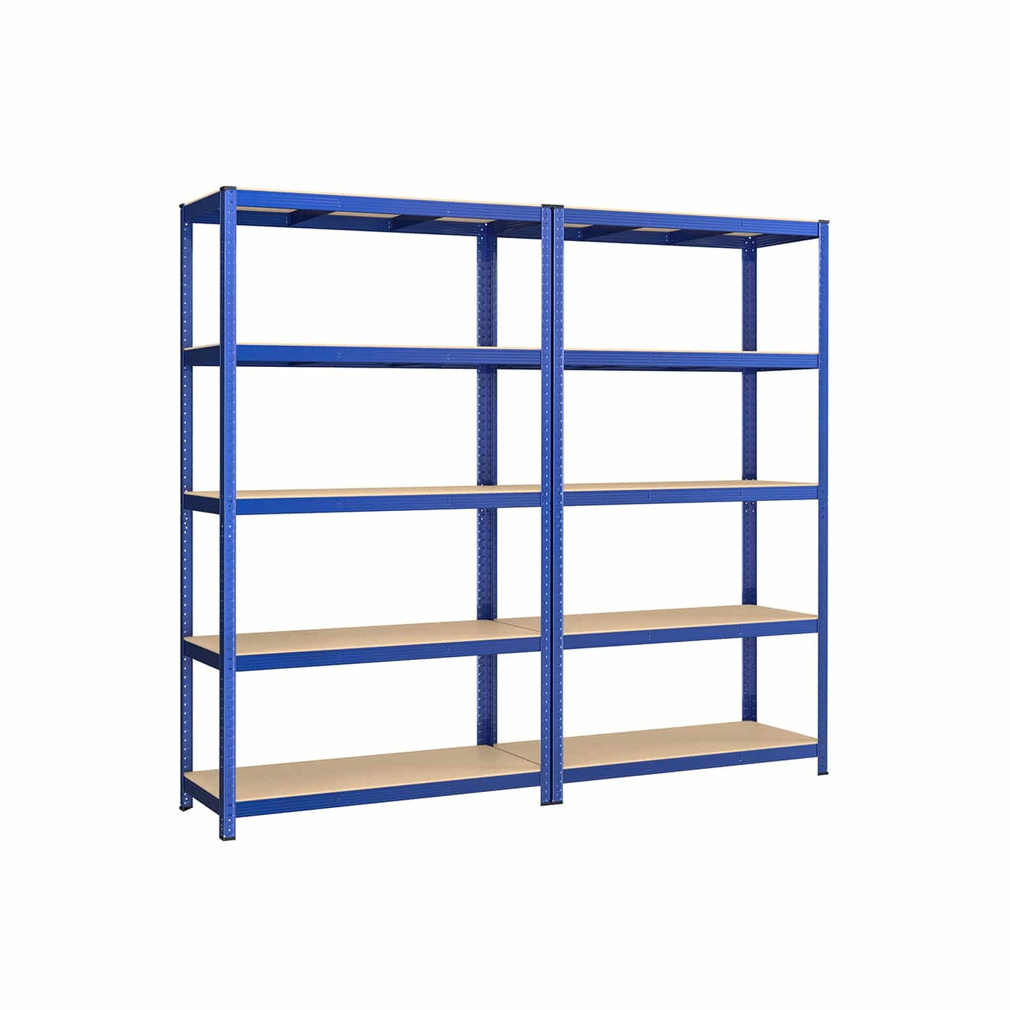 2er Set Kellerregal 200 cm hoch blau