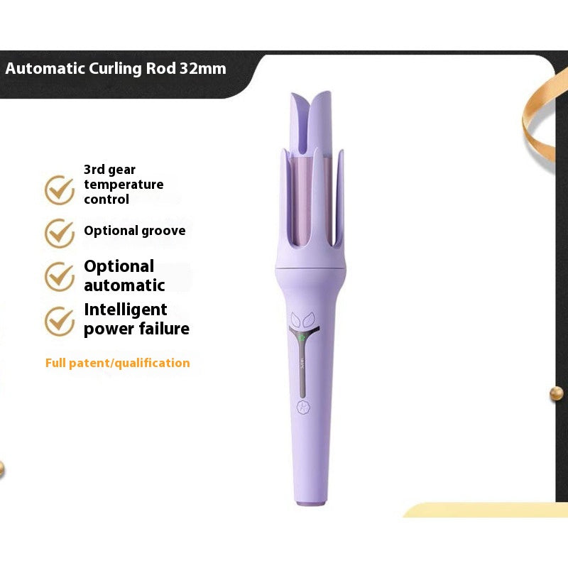 Fully automatic stick, wave large electric curler, no harm to hair, negative ion perm and curling tool