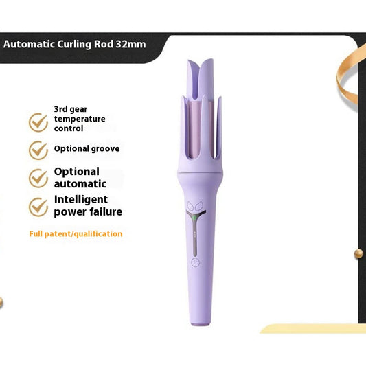 Fully automatic stick, wave large electric curler, no harm to hair, negative ion perm and curling tool