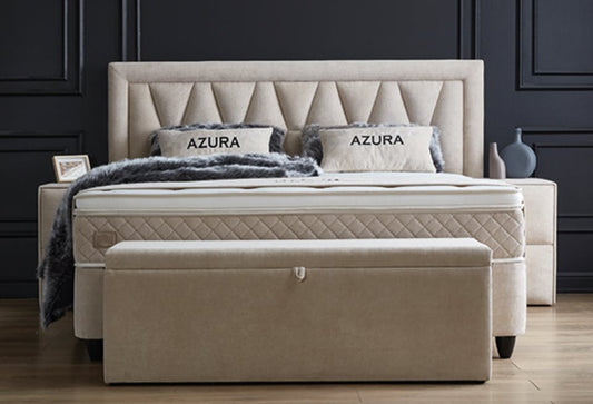 Erlebe himmlischen Schlaf: Das Boxspringbett Azura von ABC Bedding - Jetzt bei Myhomelando