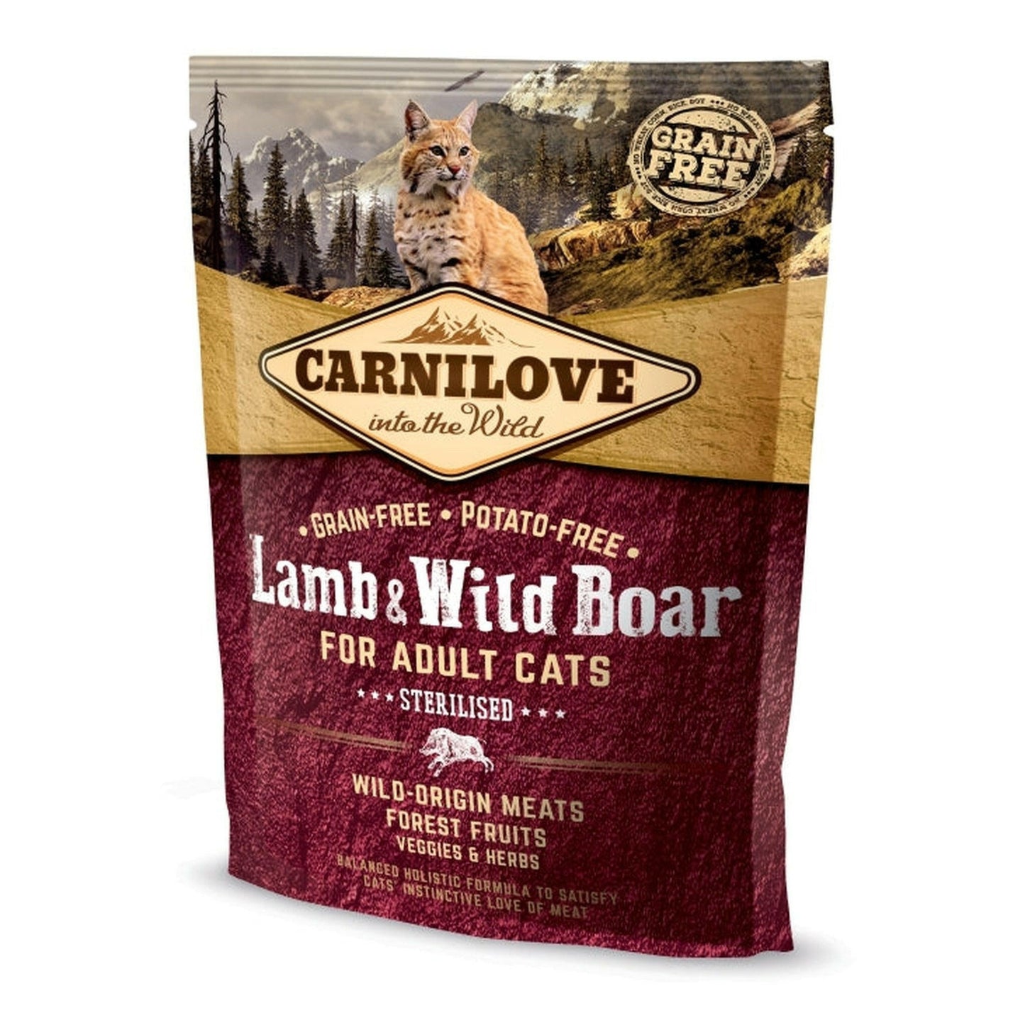 Carnilove Cat Adult - Lamb & Wild Boar