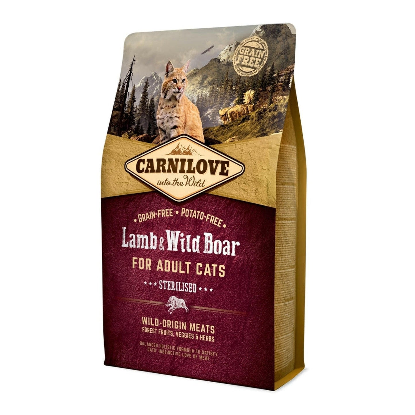 Carnilove Cat Adult - Lamb & Wild Boar