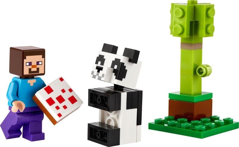 LEGO® Minecraft 30672 Steve mit Baby-Panda (Polybag)