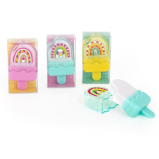 Eis Radierer mit Hülle