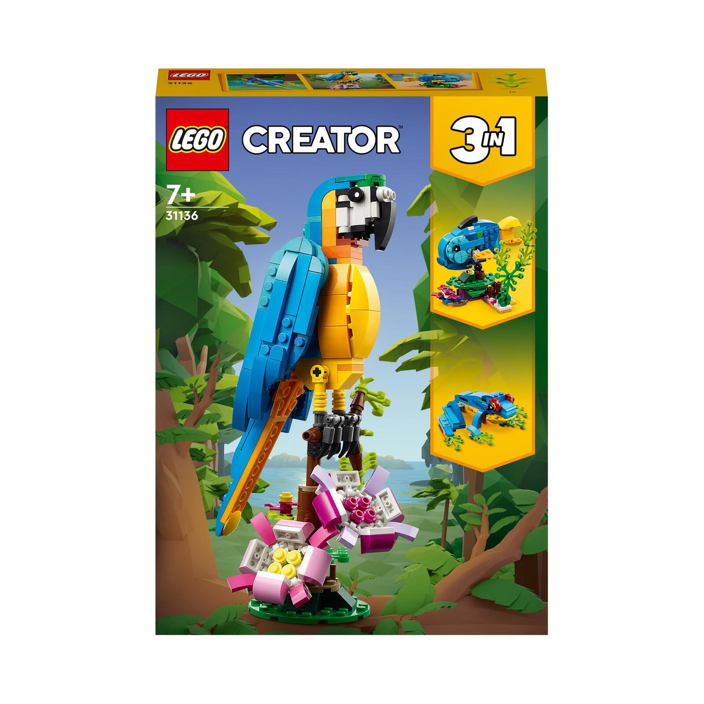 LEGO® Creator 3in1 31136 Exotischer Papagei
