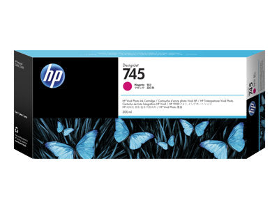 HP 745 Tintenpatrone Magenta 300 ml