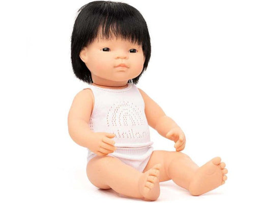 miniland dolls Babypuppe asiatischer Junge