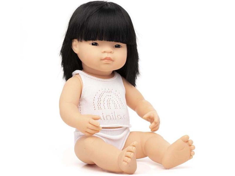 miniland dolls Babypuppe asiatisches Mädchen