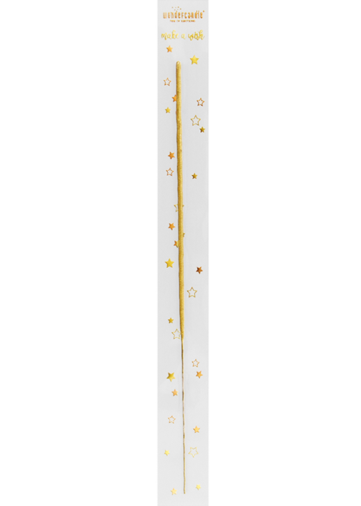 Wunderkerze "Make a wish" 28 cm gold