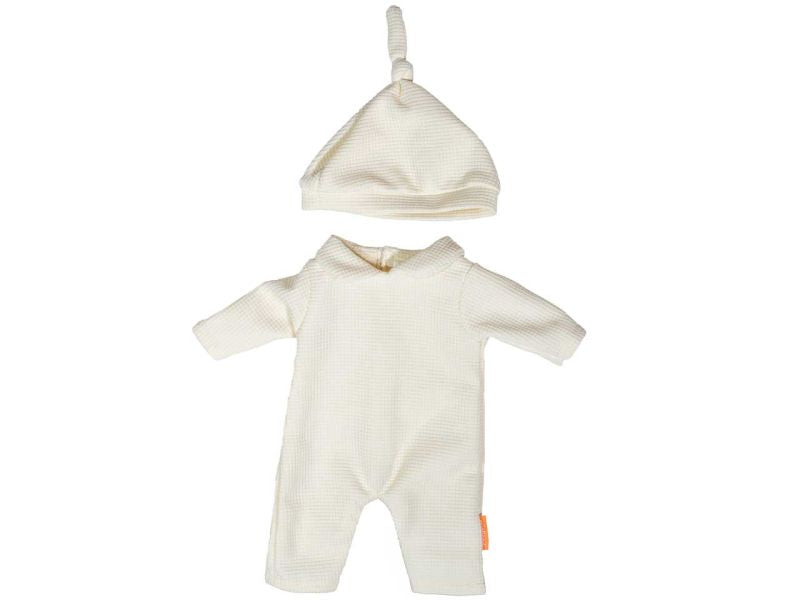 miniland dolls Pyjama mit Mütze, beige