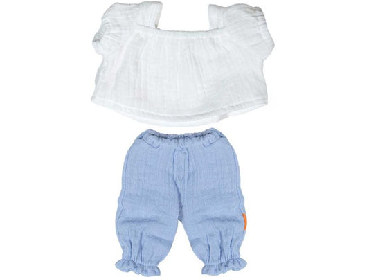 miniland dolls Outfit Sommerbluse und Hose