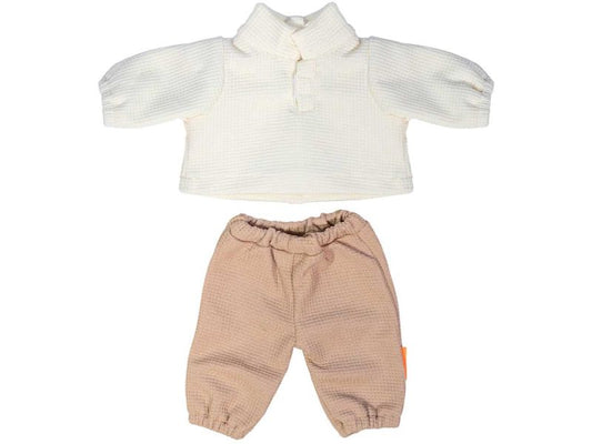 miniland dolls Outfit Kragenpullover mit Winterhose