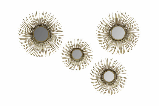 Wandspiegel Duke 525 4er-Set Silber