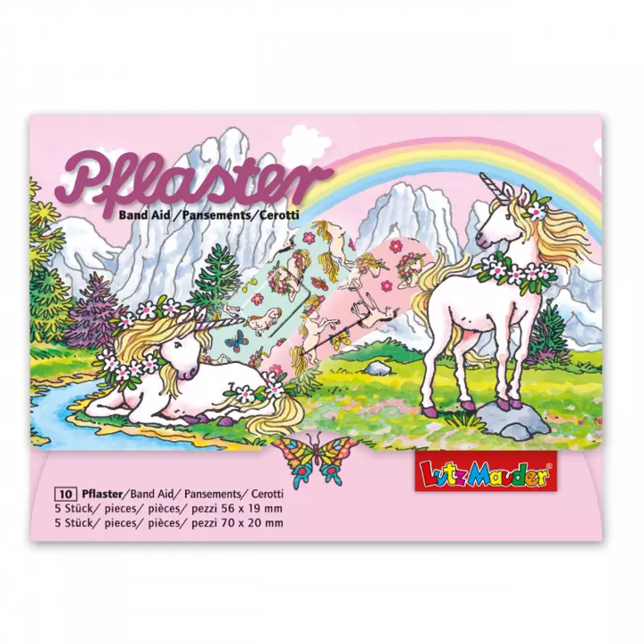 Pflasterbriefchen Einhorn