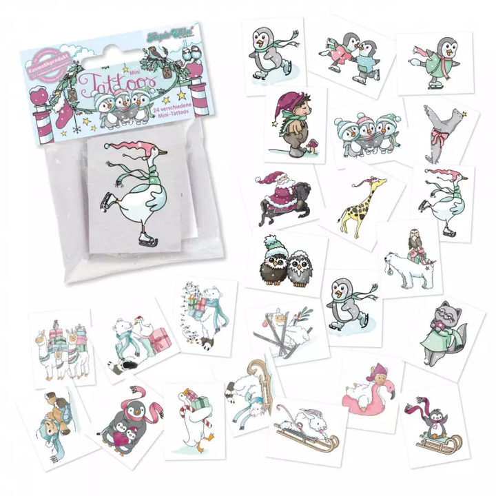 Mini Tattoos-Set Winter