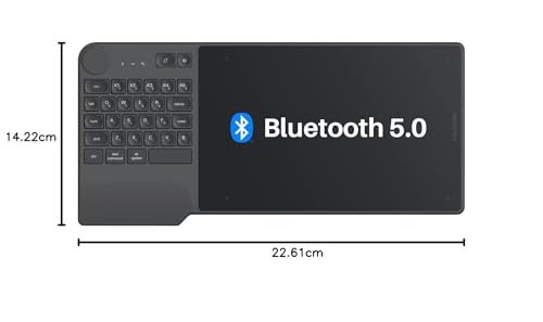 HUION Note X10 Zeichentablett - kabelloses Bluetooth-Notizbuch für Notizen, Digitale Kunst und Meetings