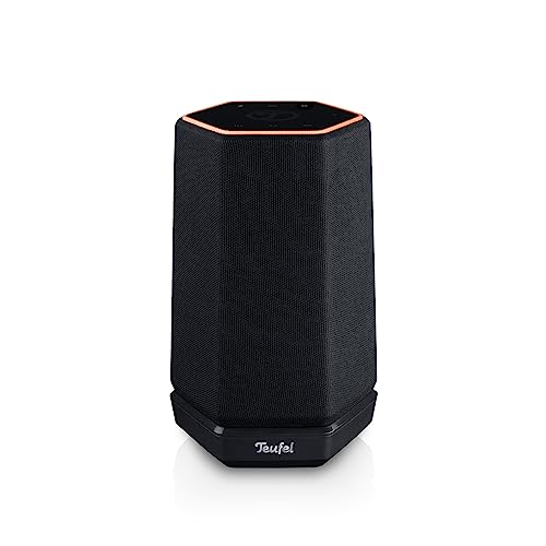 Teufel HOLIST S - 360 Grad Sound Bluetooth Lautsprecher mit Multiroom Funktion & Alexa