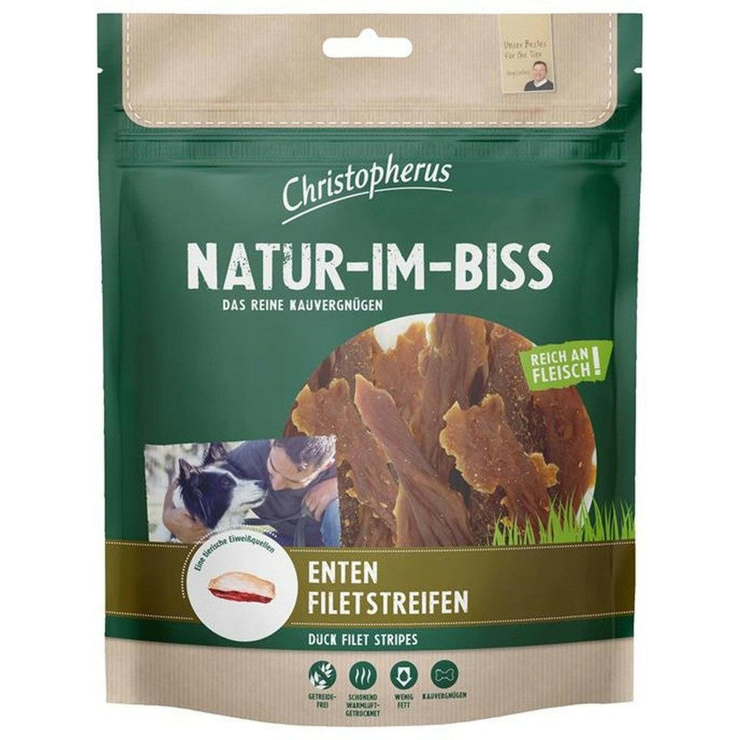 Christopherus Snack Entenfiletstreifen