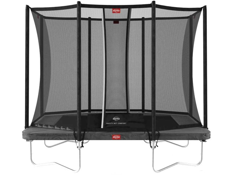 BERG Trampolin Ultim Favorit Regular 280 Grey inkl. Sicherheitsnetz Comfort, 2023