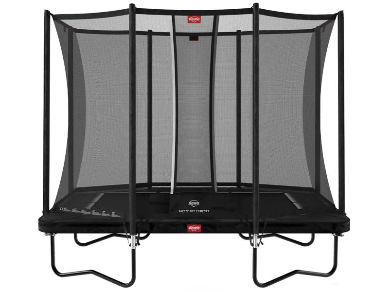 BERG Trampolin Ultim Favorit Regular 280 Black inkl. Sicherheitsnetz Comfort
