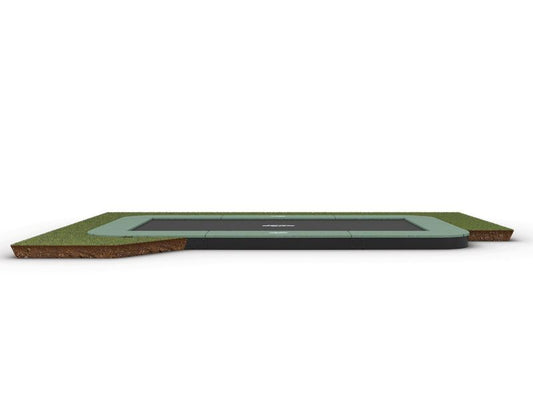 BERG Trampolin Ultim Champion Sports ECO FlatGround 410 mit AirFlow Pro