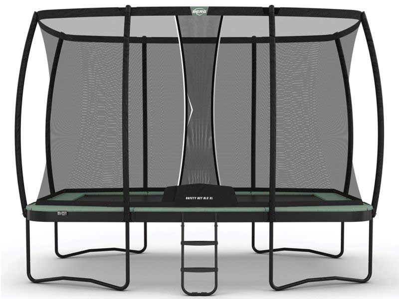BERG Trampolin Ultim Champion Regular 410 ECO mit AirFlow Pro inkl. Sicherheitsnetz Deluxe XL