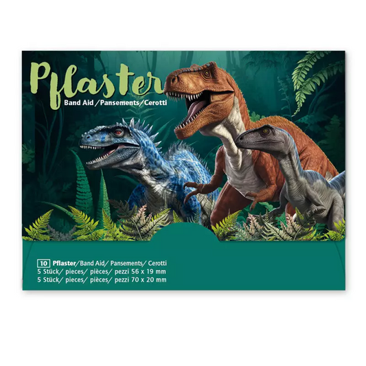 Pflasterbriefchen wilde Dinos