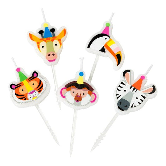 Happy Animals Minikerzen (Talking Tables)