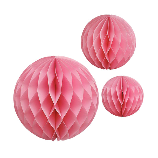 Wabenball Set rosa