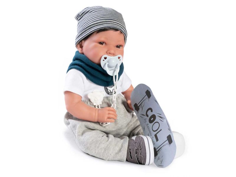 Antonio Juan Babypuppe »Recién Nacido Pipo Skater«