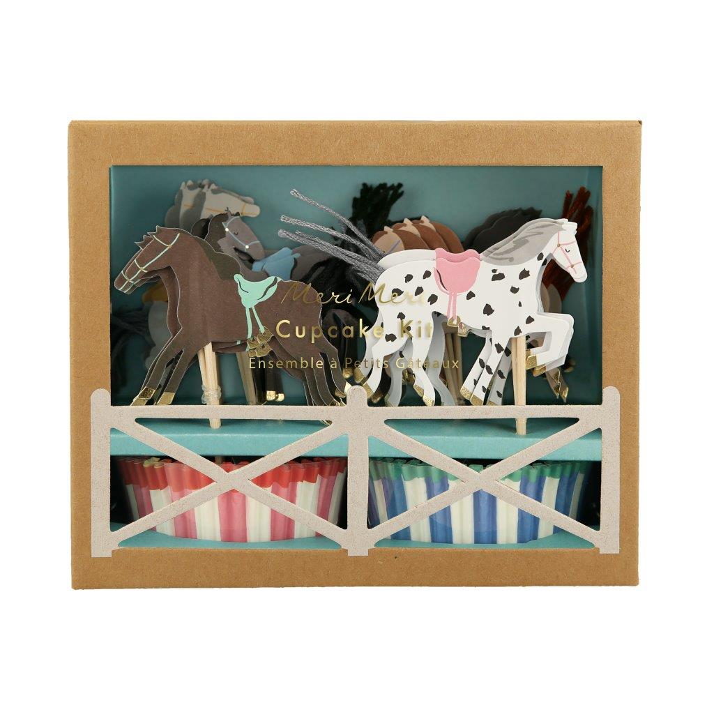 Horse Cupcake Set