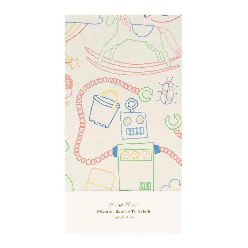 Papiertischdecke Activity