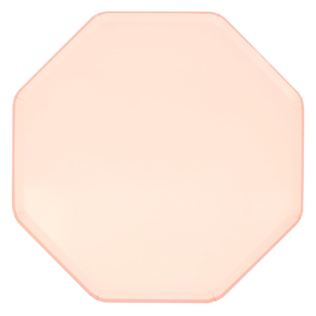 Ballet Slipper Pink Pappteller gross