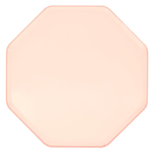 Ballet Slipper Pink Pappteller gross