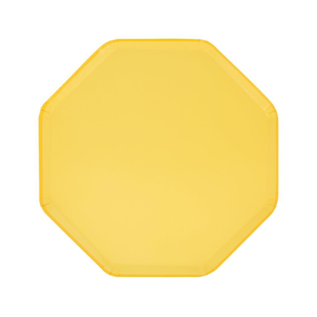 Lemon Sherbert Pappteller klein