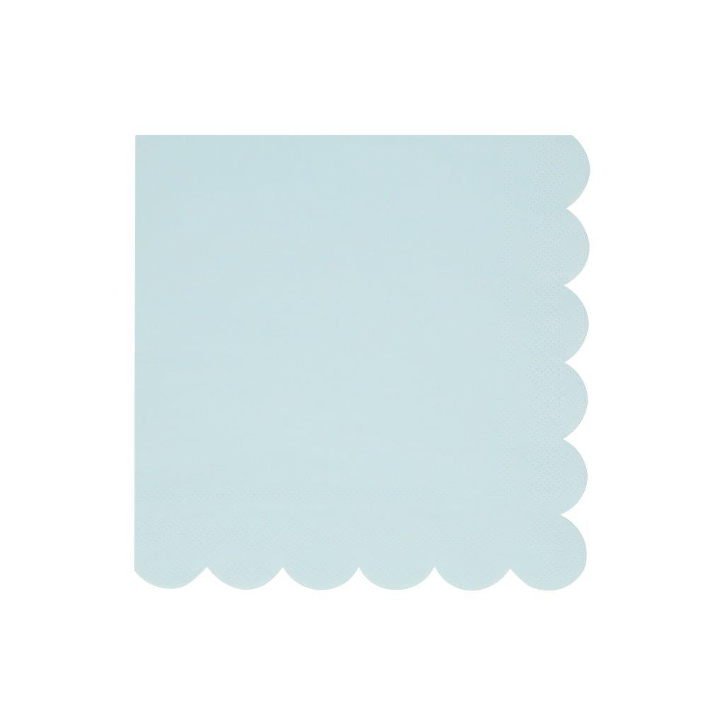 Summer Sky Blue Servietten gross