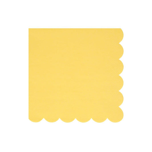 Lemon Sherbert Servietten gross