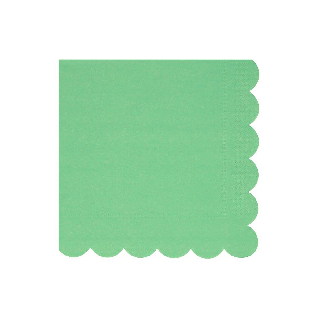 Emerald Green Servietten gross