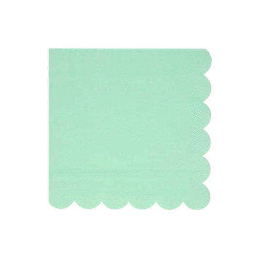 Sea Foam Green Servietten gross