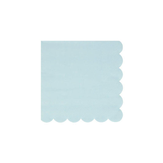 Summer Sky Blue Servietten klein