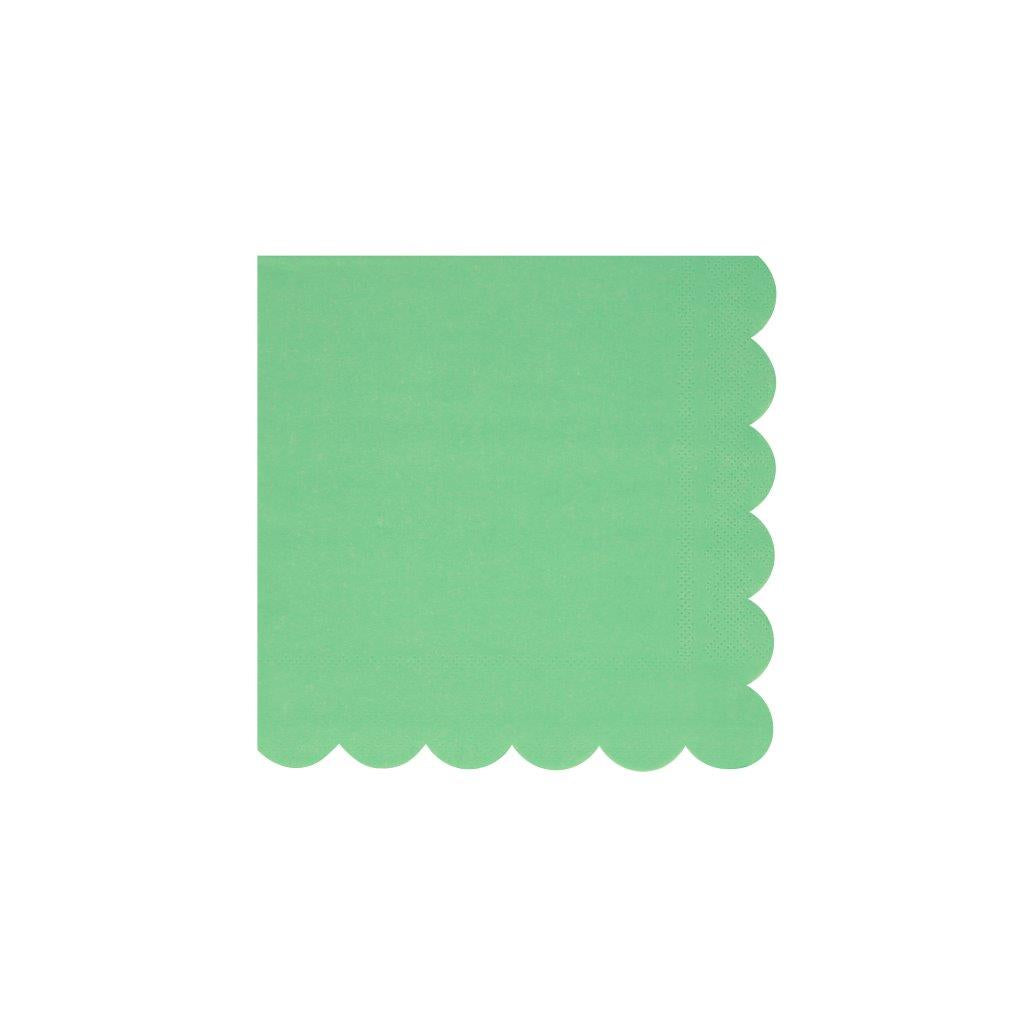 Emerald Green Servietten klein