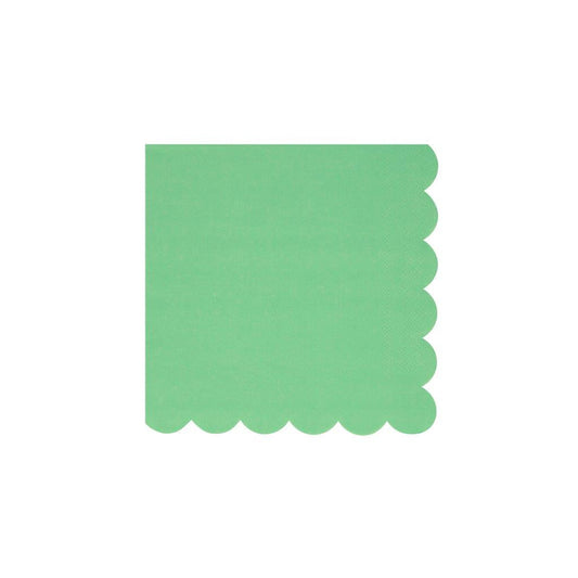 Emerald Green Servietten klein