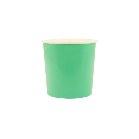 Emerald Green Pappbecher